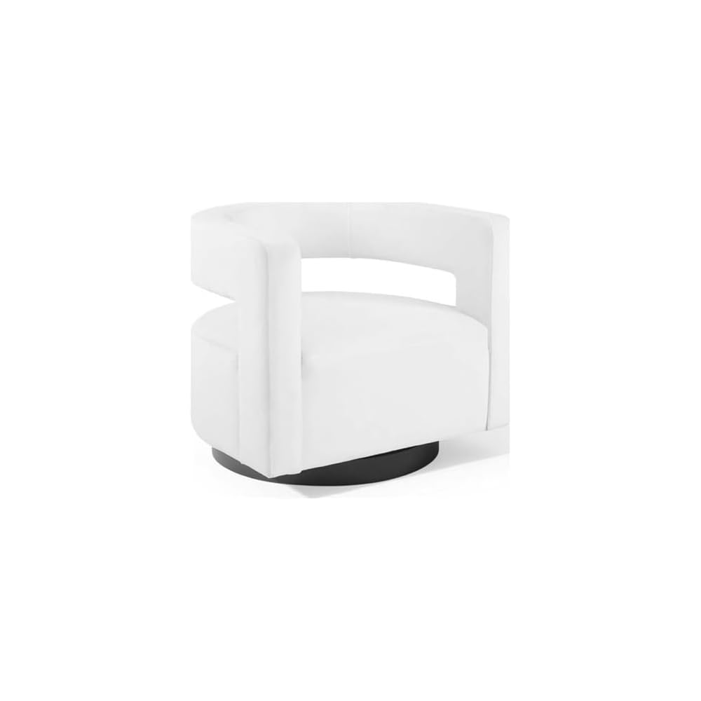 Modway Spin armchairs, White