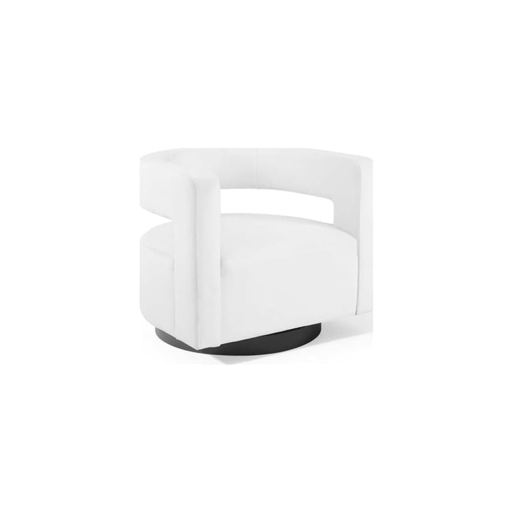 Modway Spin armchairs, White